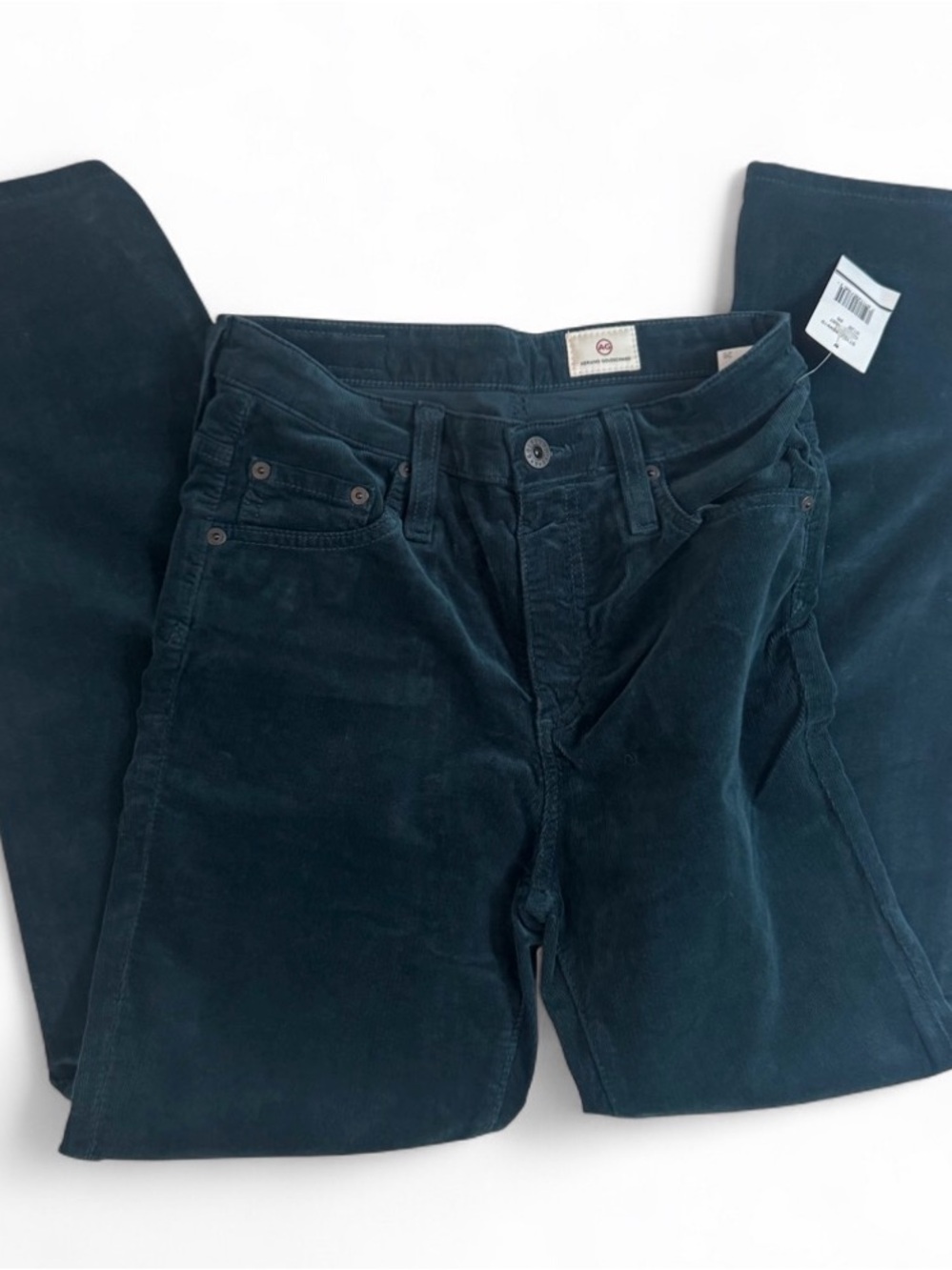 AG Straight Leg Corduroy Pants